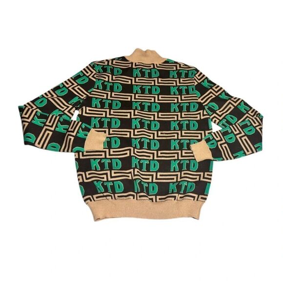 RARE old forester KENTUCKY TURTLE 2021 DERBY men’s green sweater size large - Picture 3 of 5